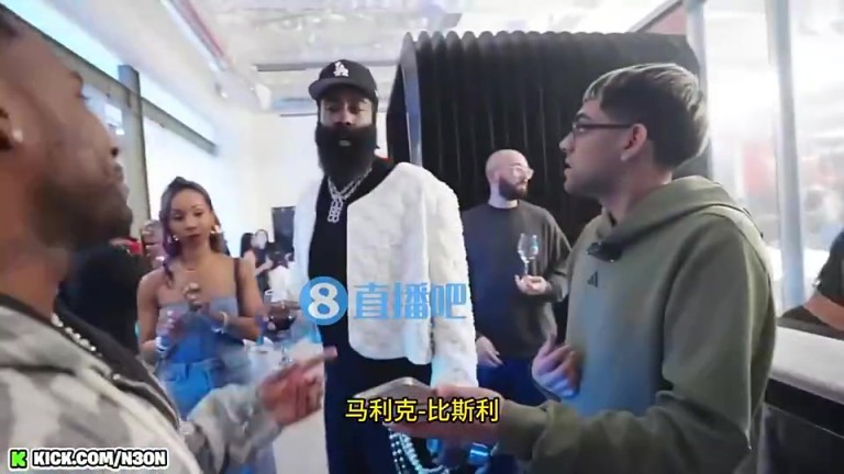 活塞比斯利说你很容易防守!哈登:我在他头上拿了50分回应他