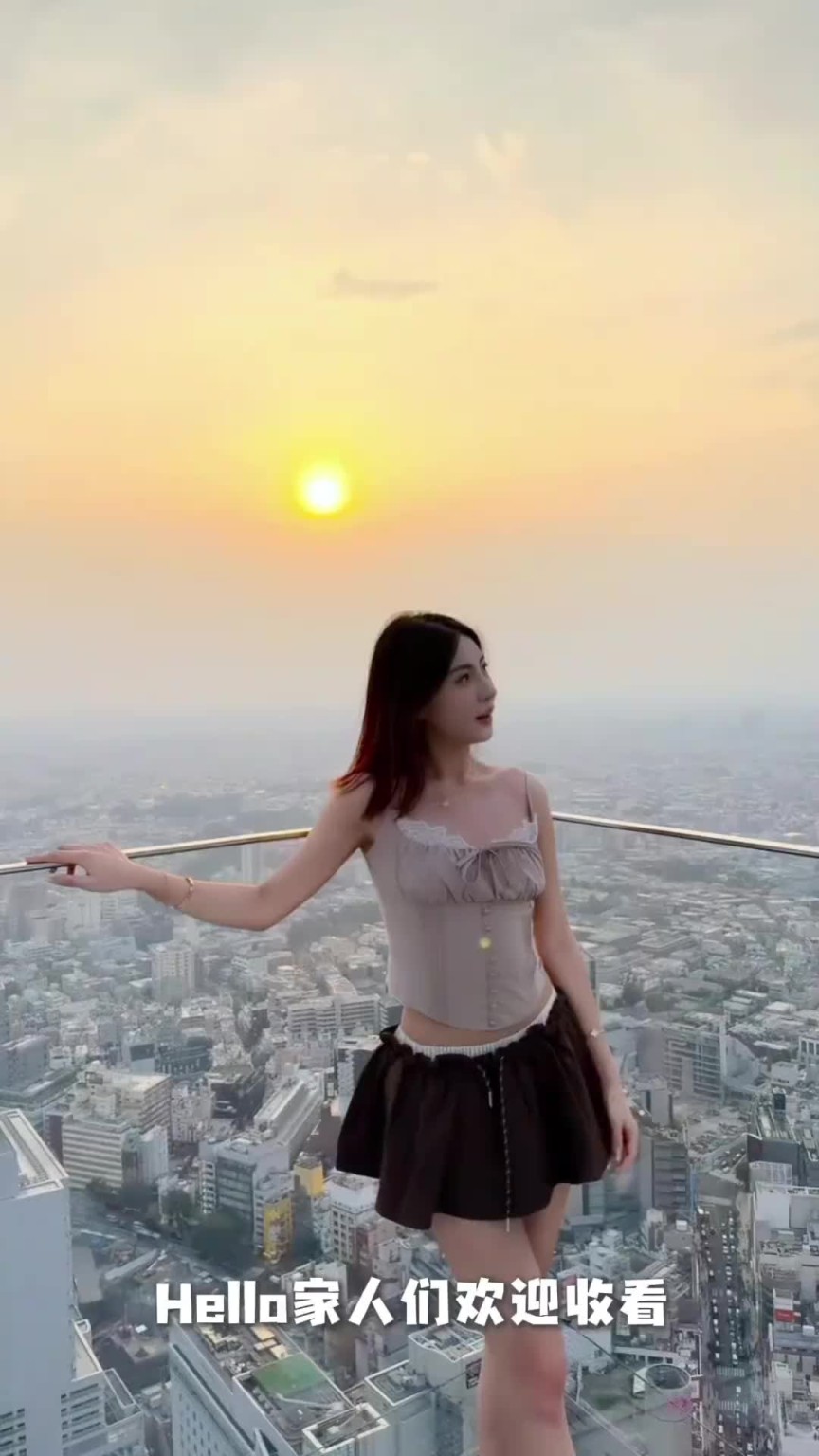 颜值真高啊!高诗岩妻子晒东京旅游vlog攻略篇